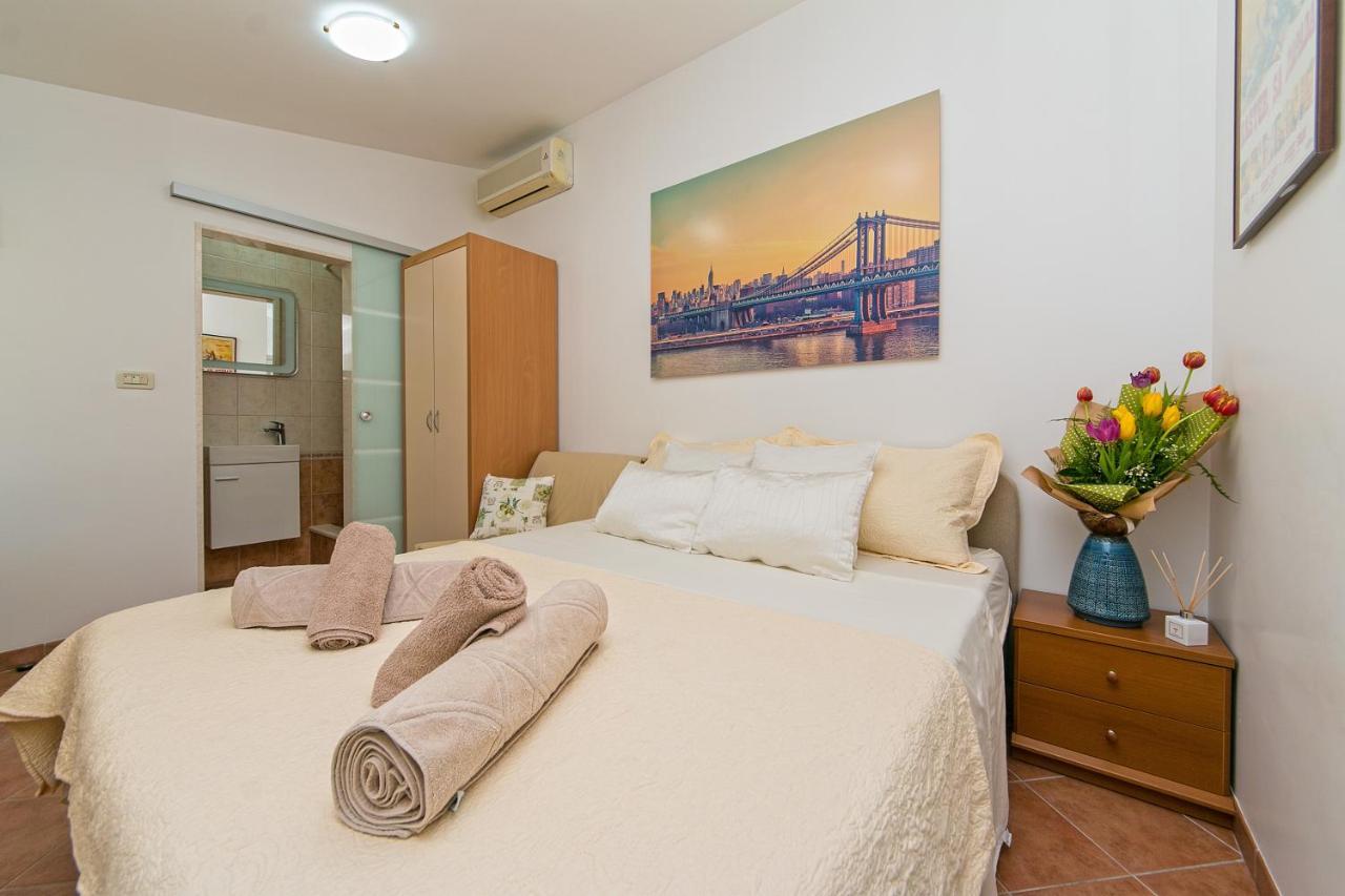 Apartman Stipic 1 Baška Voda Esterno foto